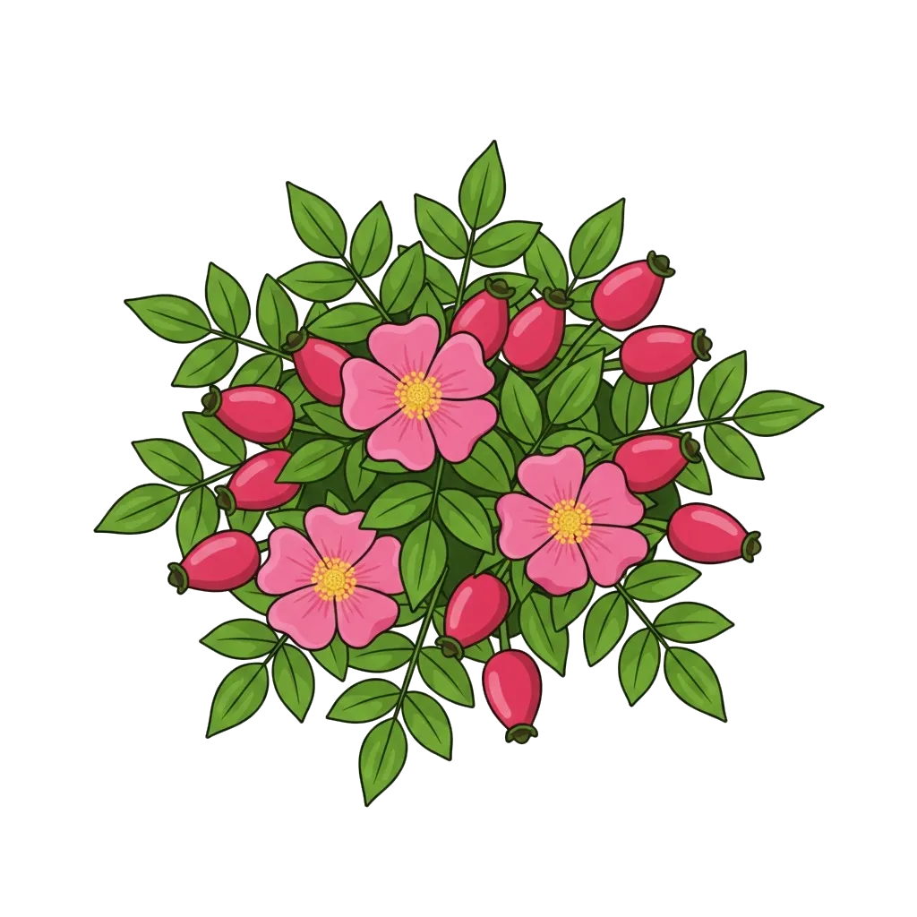 Églantier, Rosier des chiens