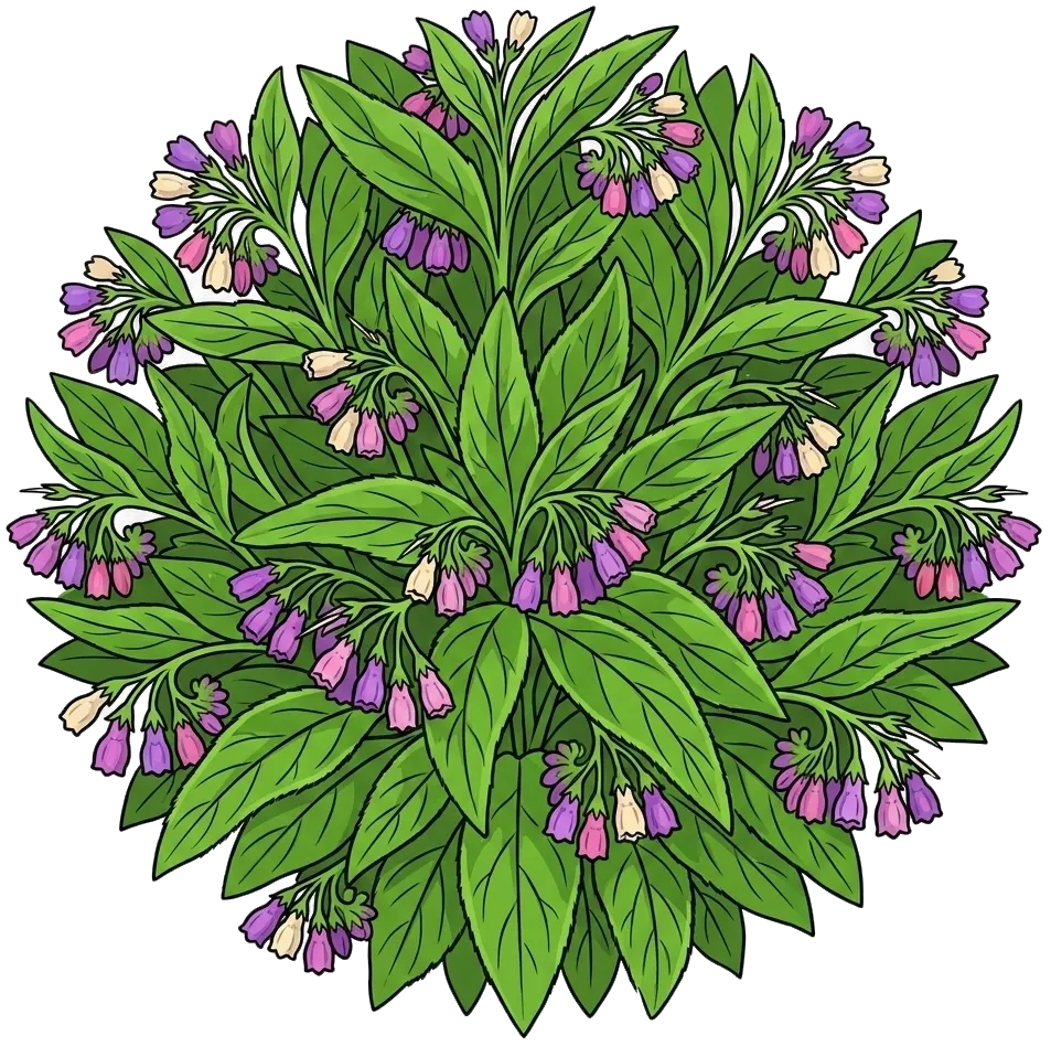 Grande consoude, Consoude officinale