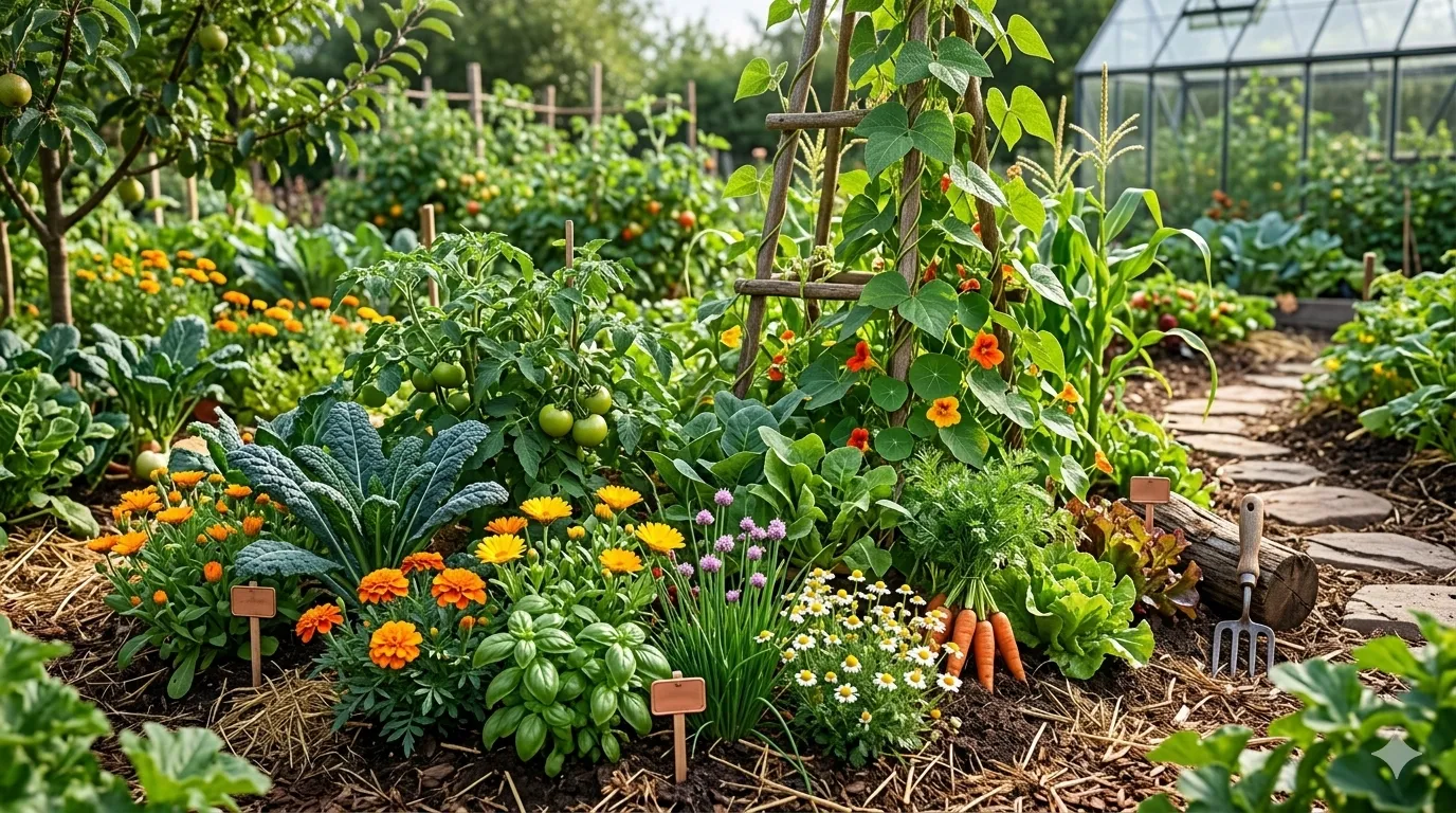 Associations de plantes au potager : Le guide du compagnonnage intelligent